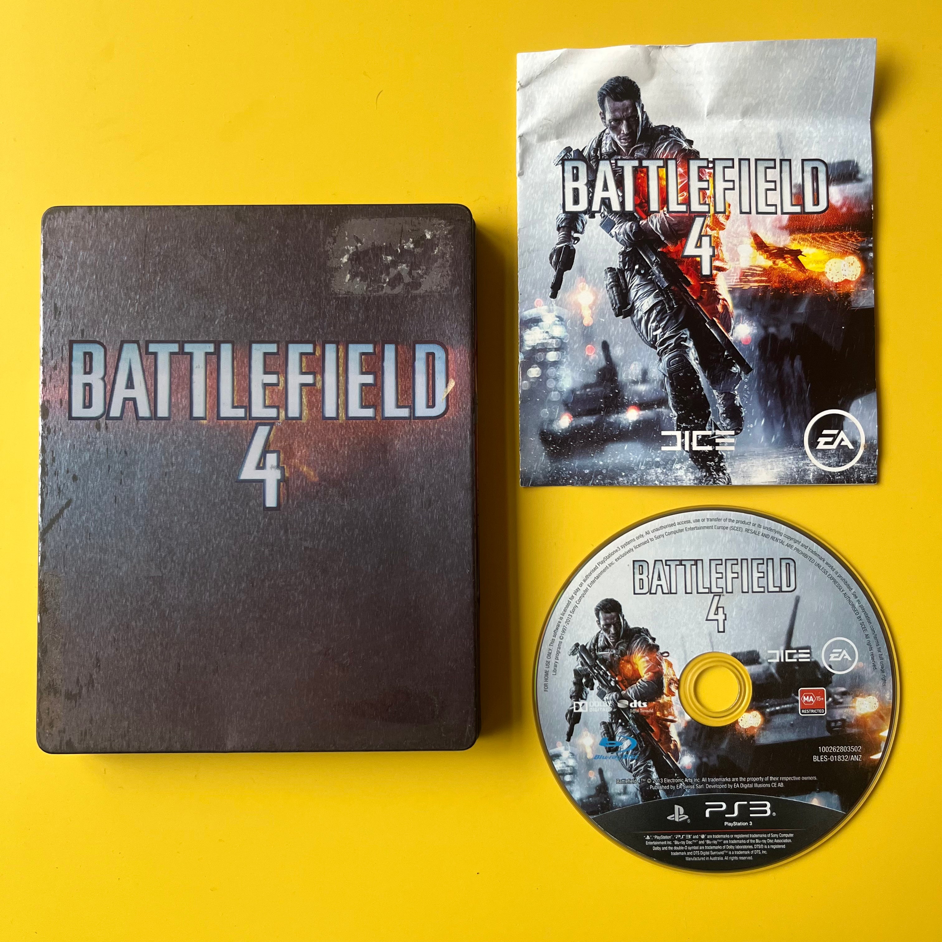 PS3 - Battlefield 4 - Steel Book Edition