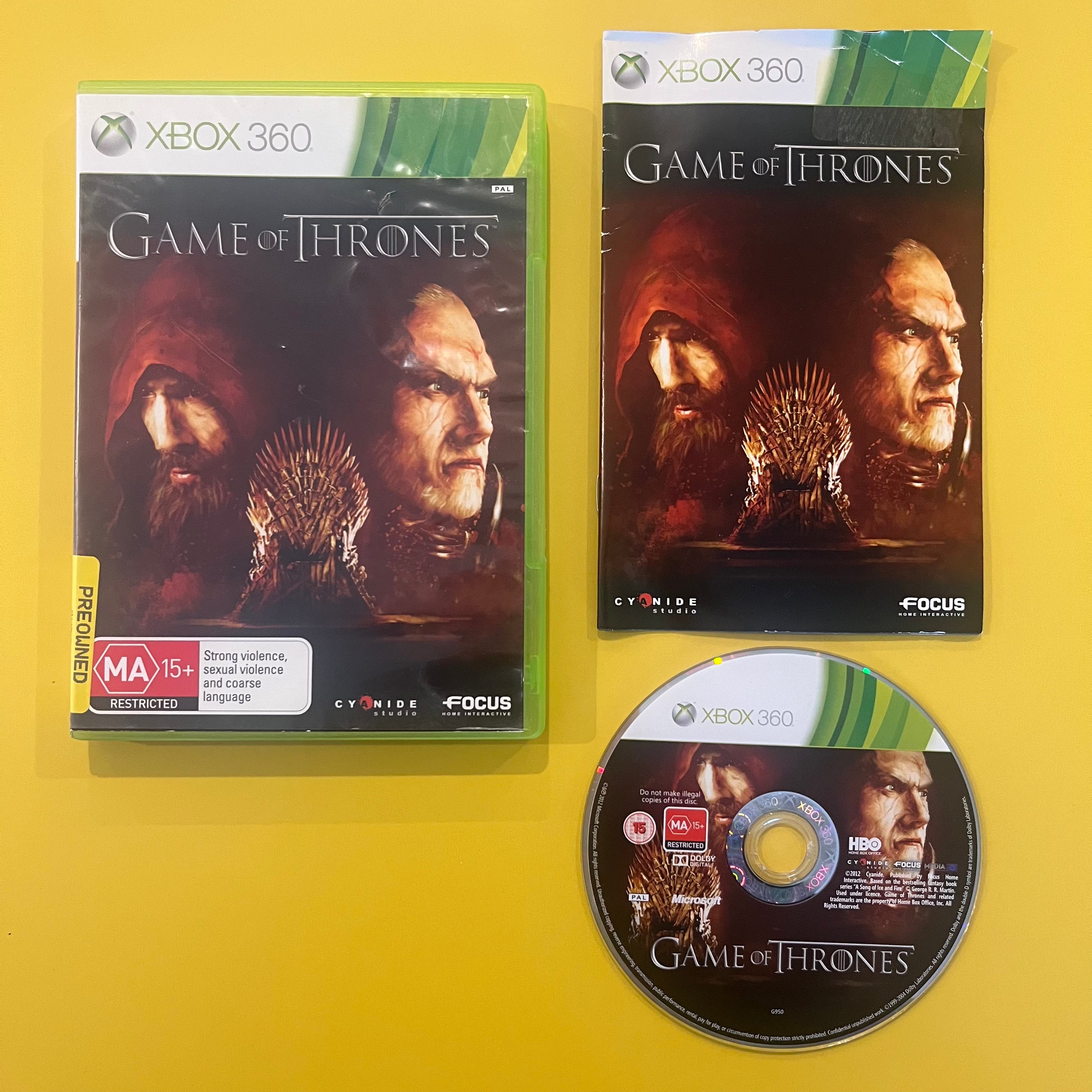 Xbox 360 - Game Of Thrones