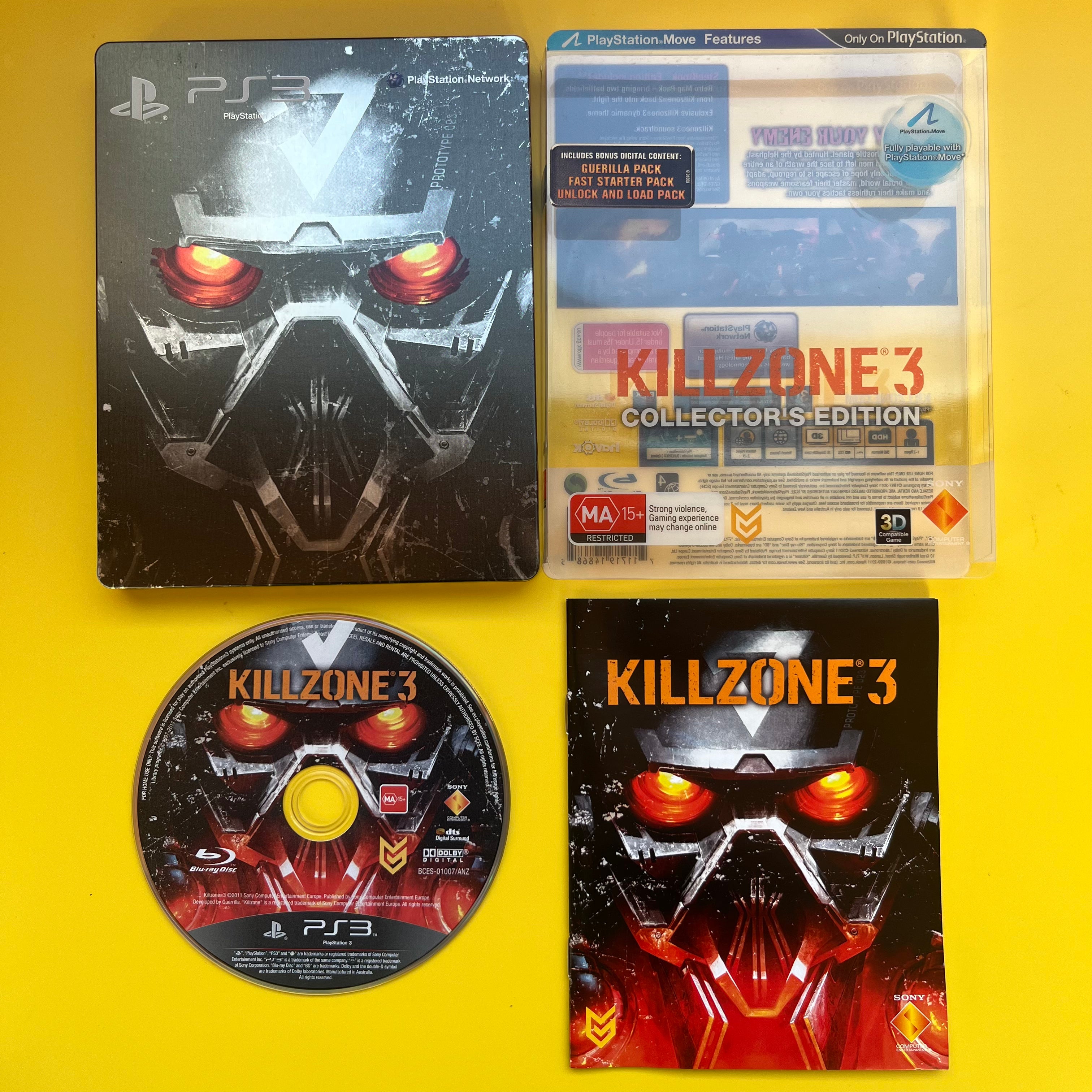 PS3 - Killzone - Collector’s Edition - Steel Case