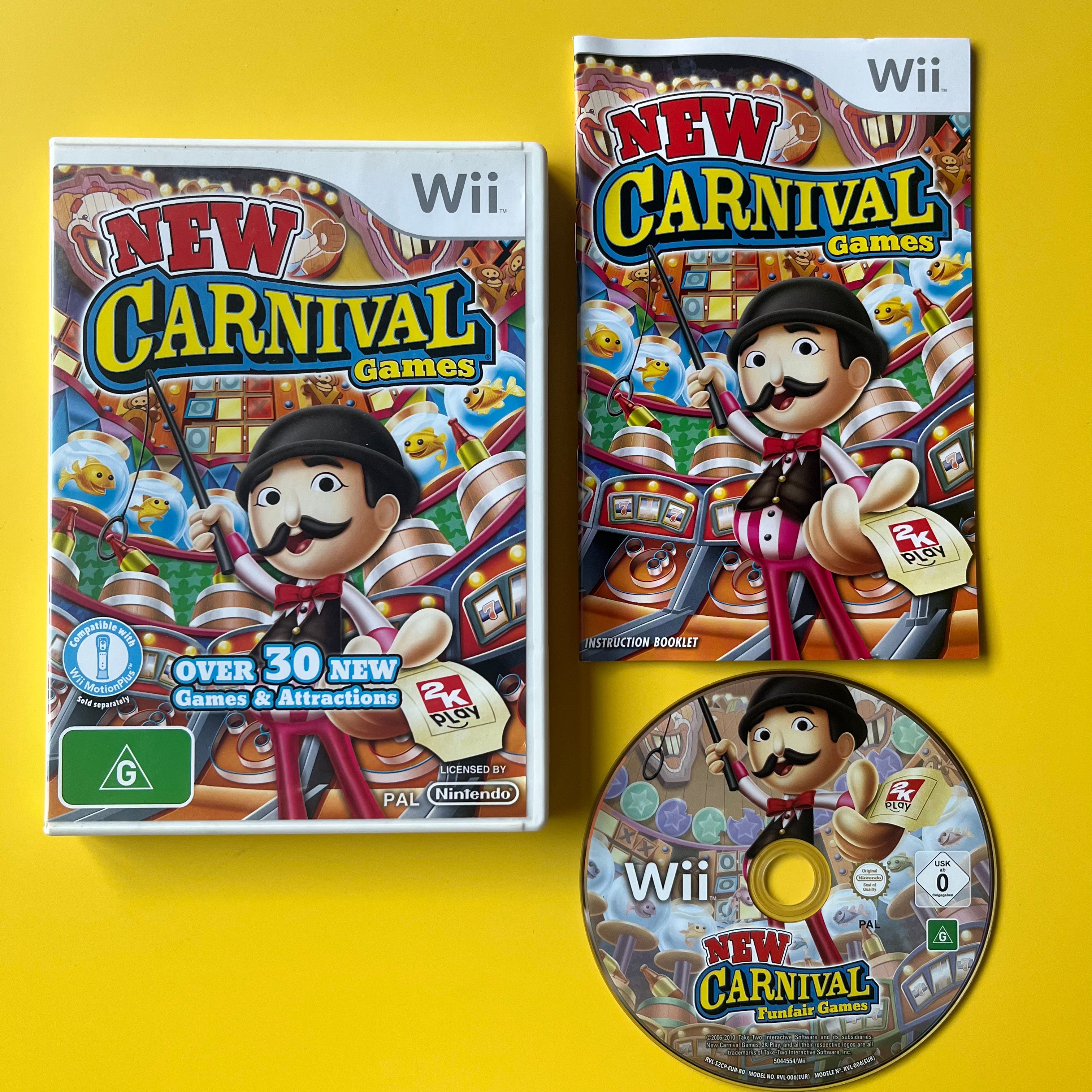 Wii - New Carnival Games