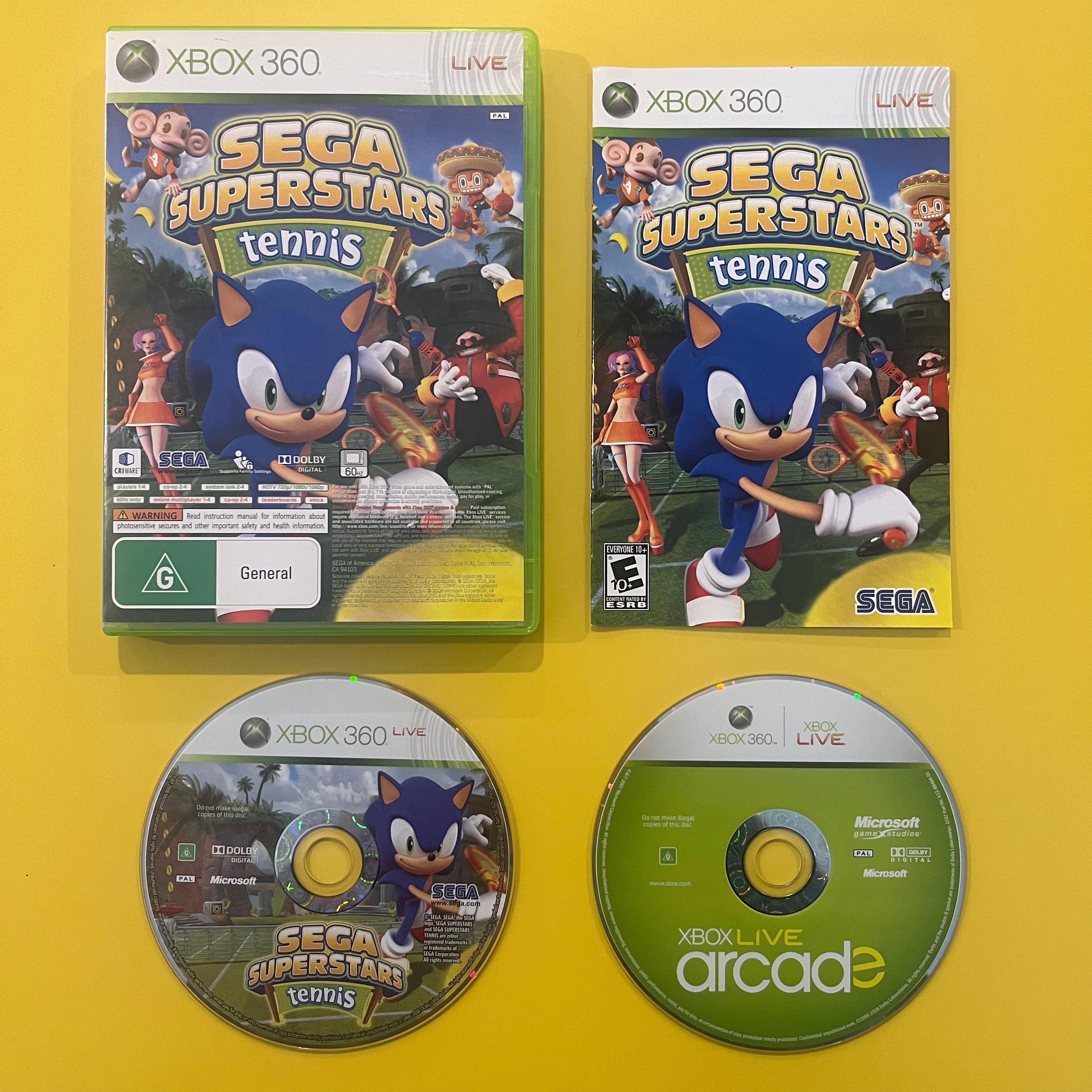 Xbox 360 - SEGA Superstars Tennis + Xbox Live Arcade