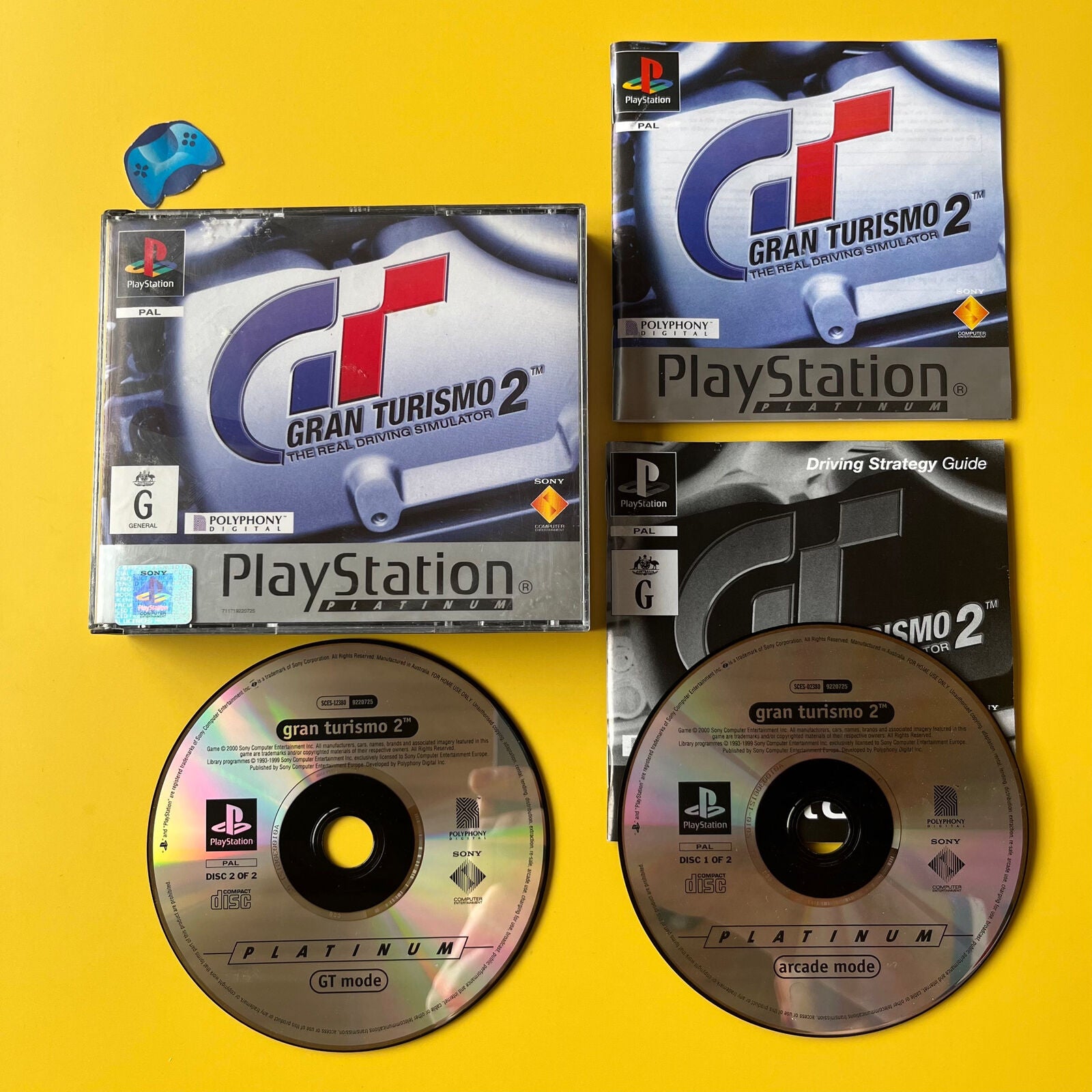 PS1 - Gran Turismo 2 - Platinum