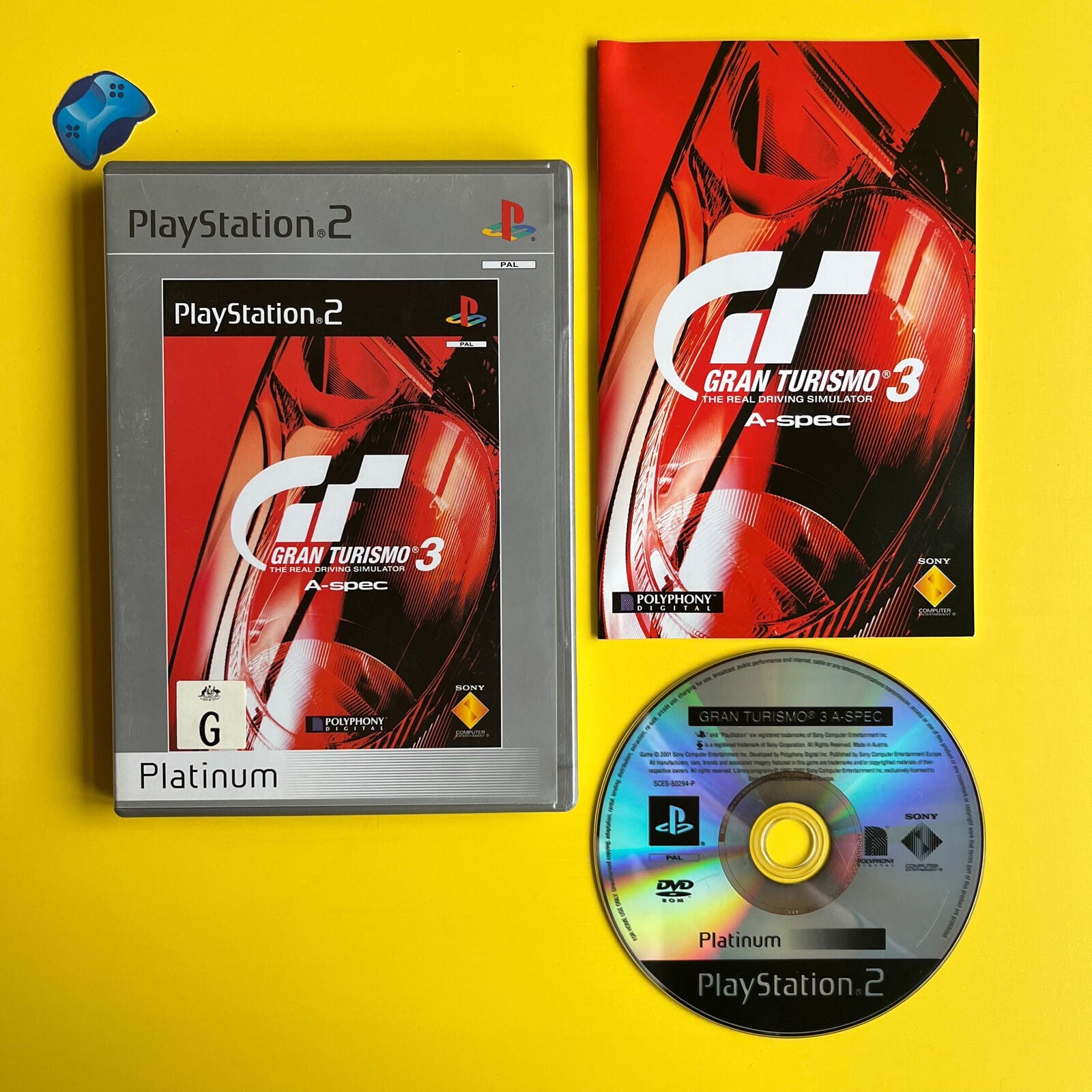 PS2 - Gran Turismo 3 A-Spec - Platinum